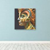 Canvasprint (Exotica-5) Canvas Afdruk (Insitu (Houten vloer))