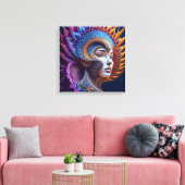 Canvasprint (Exotische Schoonheid) Canvas Afdruk (Insitu (Woonkamer))