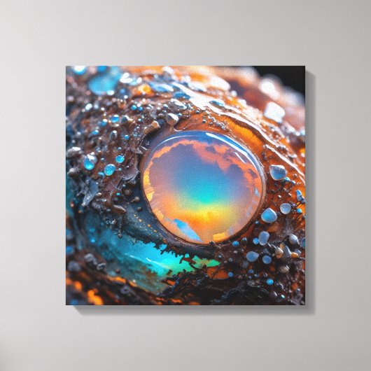Canvasprint (Fire Opal-2) Canvas Afdruk (Voorkant)