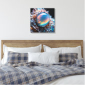 Canvasprint (Fire Opal-4) Canvas Afdruk (Insitu (Slaapkamer))