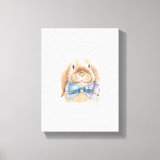 Canvasprint - Floppy het Konijn Canvas Afdruk (Voorkant)