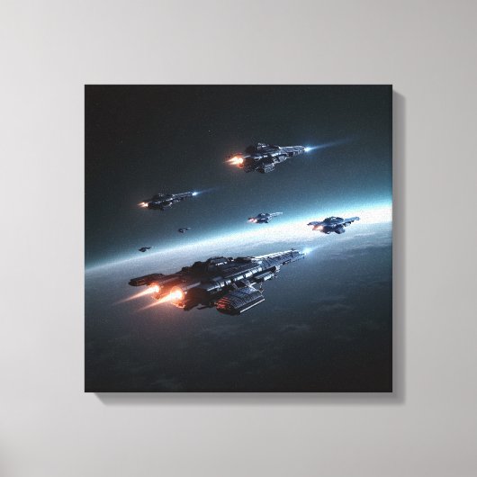 Canvasprint (Galactische Luchtmacht) Canvas Afdruk (Voorkant)