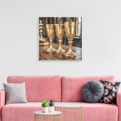 Canvasprint (Gouden Bekers-2) Canvas Afdruk (Insitu (Woonkamer))