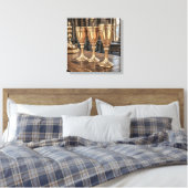 Canvasprint (Gouden Bekers-2) Canvas Afdruk (Insitu (Slaapkamer))