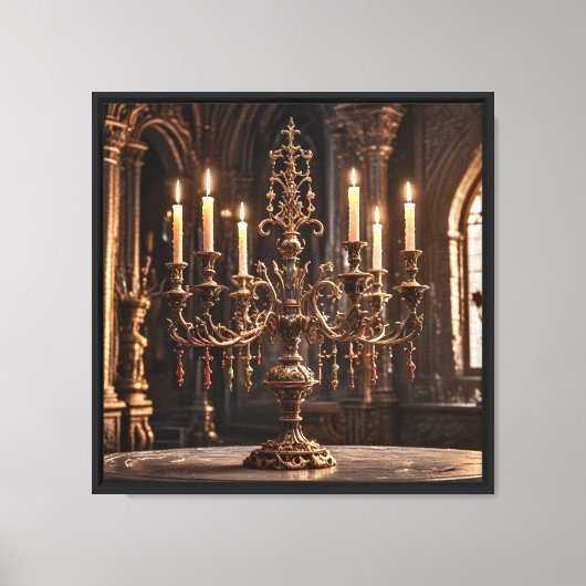 Canvasprint (Kandelaar) Canvas Afdruk (Voorkant)