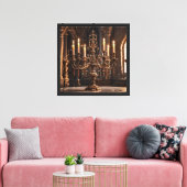 Canvasprint (Kandelaar) Canvas Afdruk (Insitu (Woonkamer))