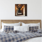 Canvasprint (Kasteelgang-2) Canvas Afdruk (Insitu (Slaapkamer))