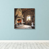 Canvasprint (Kasteelkeuken) Canvas Afdruk (Insitu (Houten vloer))