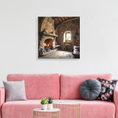 Canvasprint (Kasteelkeuken) Canvas Afdruk (Insitu (Woonkamer))