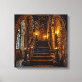 Canvasprint (Kastel Trap) Canvas Afdruk