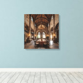 Canvasprint (Kasteldiningzaal-6) Canvas Afdruk (Insitu (Houten vloer))