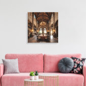 Canvasprint (Kasteldiningzaal-6) Canvas Afdruk (Insitu (Woonkamer))