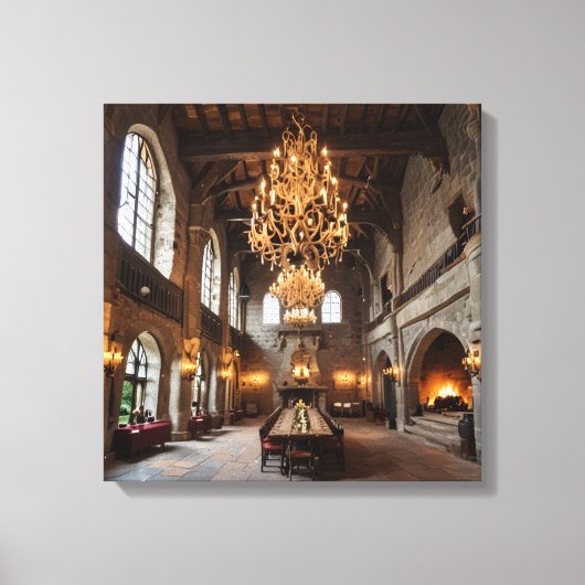 Canvasprint (Kastelessenzaal-3) Canvas Afdruk (Voorkant)