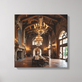 Canvasprint (Kastelesszaal-2) Canvas Afdruk