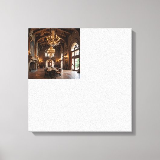 Canvasprint (Kastelesszaal-2) Canvas Afdruk (Voorkant)