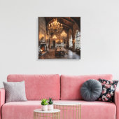 Canvasprint (Kastelesszaal) Canvas Afdruk (Insitu (Woonkamer))