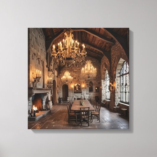 Canvasprint (Kastelesszaal) Canvas Afdruk (Voorkant)