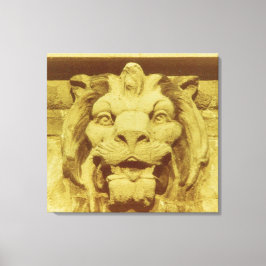 Canvasprint - Leeuwenkop Canvas Afdruk