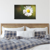 Canvasprint - Madeliefje Canvas Afdruk (Insitu (Slaapkamer))