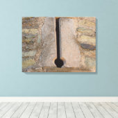 Canvasprint met bogen en balustrades canvas afdruk (Insitu (Houten vloer))