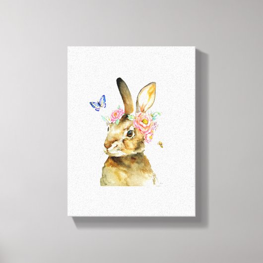 Canvasprint - Miss Hare Canvas Afdruk (Voorkant)