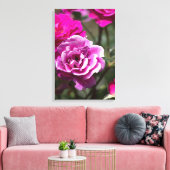 Canvasprint mooie rozen fotografie canvas afdruk (Insitu (Woonkamer))