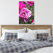 Canvasprint mooie rozen fotografie canvas afdruk (Insitu (Slaapkamer))