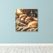 Canvasprint (Onafscheidelijk) Canvas Afdruk (Insitu (Houten vloer))