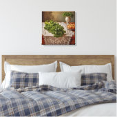 Canvasprint (Peterselie) Canvas Afdruk (Insitu (Slaapkamer))