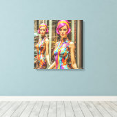 Canvasprint (Reflecties) Canvas Afdruk (Insitu (Houten vloer))