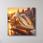 Canvasprint (Space Uber-2) Canvas Afdruk (Voorkant)