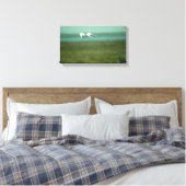 Canvasprint - Stern in vlucht (v.2) Canvas Afdruk (Insitu (Slaapkamer))