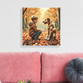 Canvasprint (Uit wandelen) Canvas Afdruk (Insitu (Woonkamer))