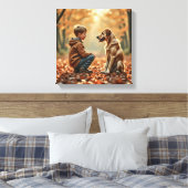 Canvasprint (Uit wandelen) Canvas Afdruk (Insitu (Slaapkamer))