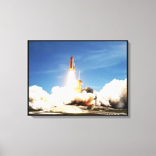 Canvasprint van Spaceshuttle Atlantis Canvas Afdruk