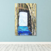 Canvasprint - Zeefluisteringen Canvas Afdruk (Insitu (Houten vloer))