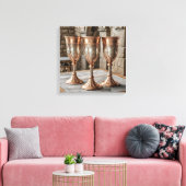 Canvasprinten (Gouden Bekers-12) Canvas Afdruk (Insitu (Woonkamer))