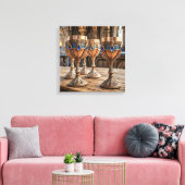 Canvasprinten (Gouden Bekers-5) Canvas Afdruk (Insitu (Woonkamer))