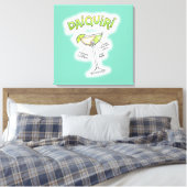 CANVASPRINTS - DAIQUIRI RECEPT COCKTAILKUNST CANVAS AFDRUK (Insitu (Slaapkamer))