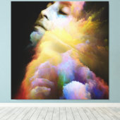 Canvasschildering Canvas Afdruk (Insitu (Houten vloer))