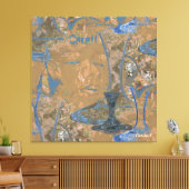 Canvastavla Caraff Canvas Afdruk (Insitu (Woonkamer))