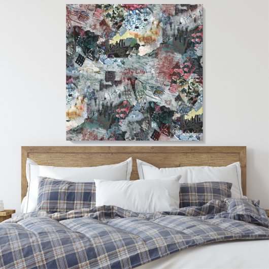 Canvastavla City Life  Canvas Afdruk (Insitu (Slaapkamer))