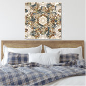 Canvastavla Handmålad, Järntorget Canvas Afdruk (Insitu (Slaapkamer))