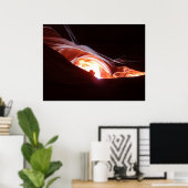 Canyon Art Poster (Thuiskantoor)