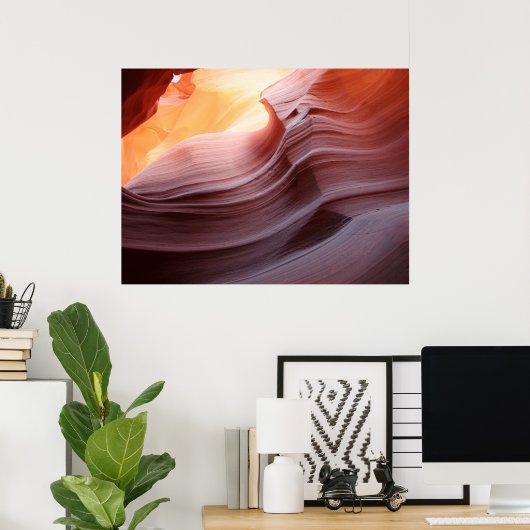 Canyon Art Poster (Thuiskantoor)