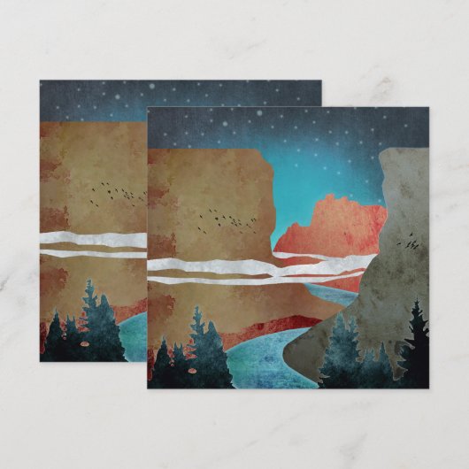 Canyon Birds (Voorkant / Achterkant)