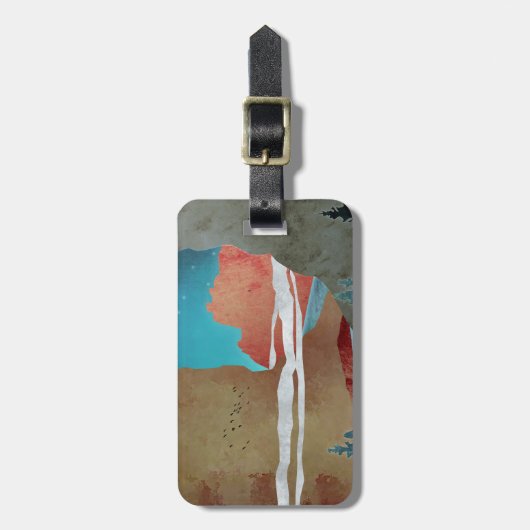 Canyon Birds Bagagelabel (Voorkant verticaal)