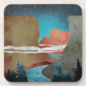 Canyon Birds Bier Onderzetter (Voorkant)