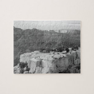 Canyon Black en White Photo Puzzle Legpuzzel
