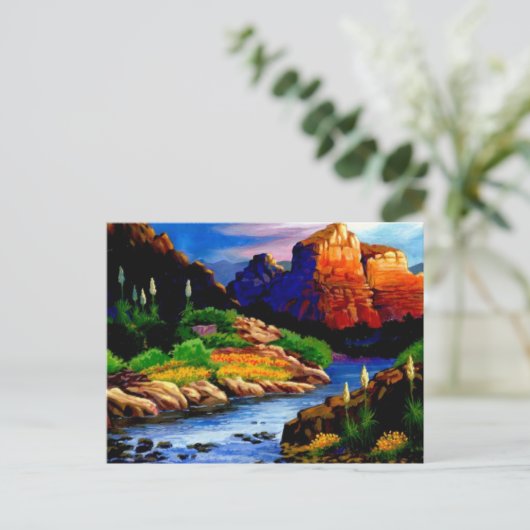 Canyon Briefkaart (Staand voorkant)